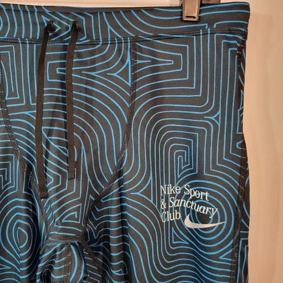 Nike Dri-Fit Challenger Sanctuary Training Tights Men's XL Blue FB9034-406